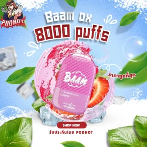 Baam ox 8000 puffs