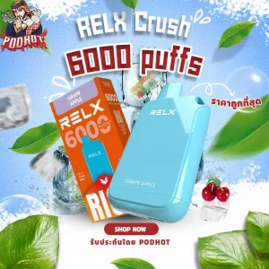 RELX Crush 6000 puffs