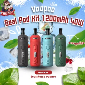 Voopoo Seal Pod Kit 1200mAh 40W