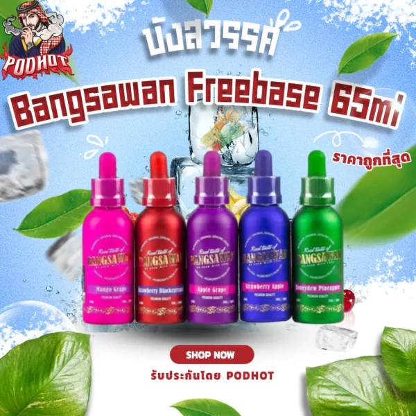 บังสวรรค์ Bangsawan Freebase 65ml