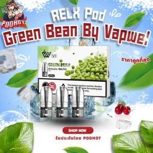 RELX Pod Green Bean By Vapwel