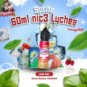 Sprite 60ml nic3 Lychee